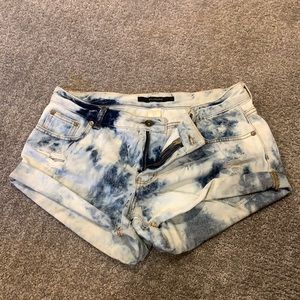 Billabong Acid Wash Jean Shorts
